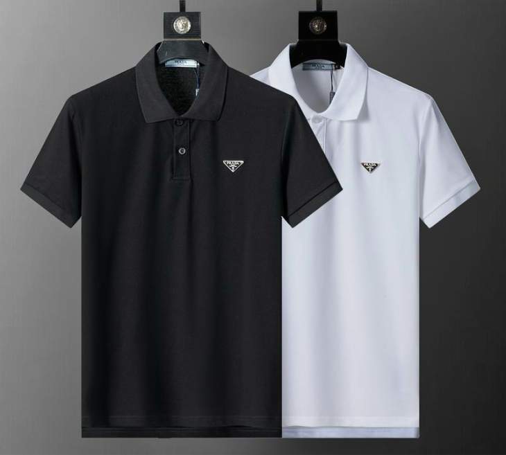 Picture of Prada Polo Shirts Short _SKUPradaM-3XL14mr3014225784
